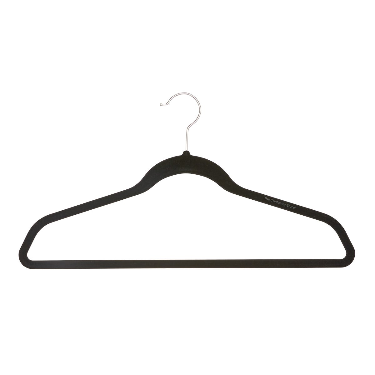 space saving Non Slip Hangers Black 