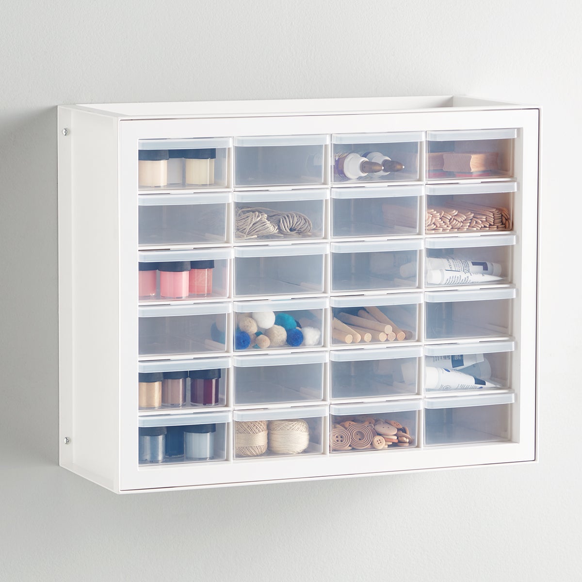 Craft sales storage drawers