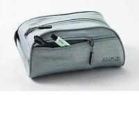 The Container Store Travel Toiletry Case Heather Grey