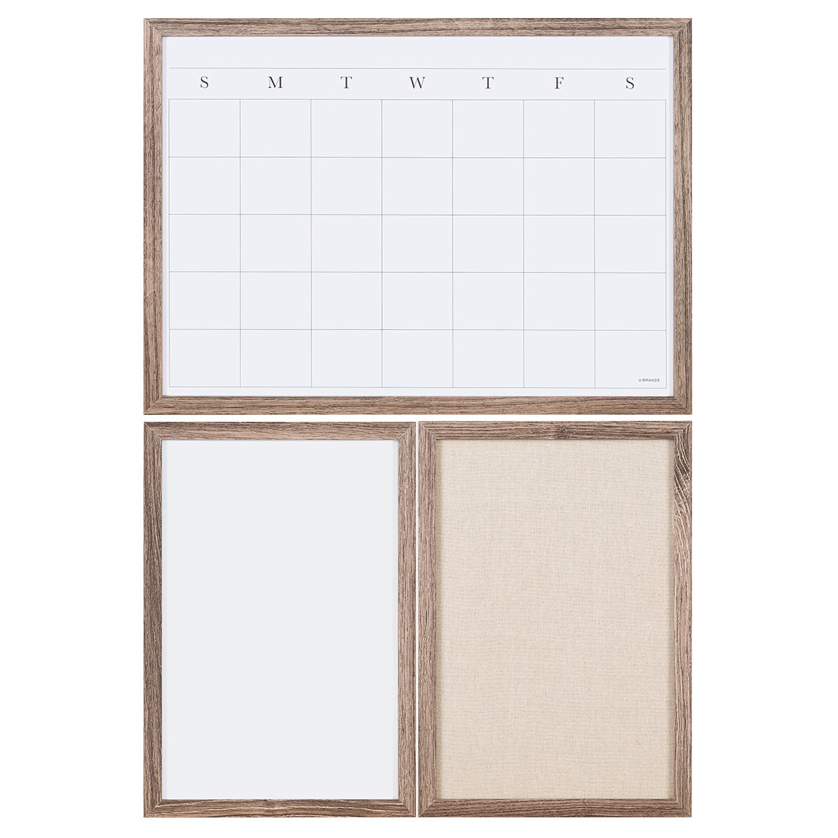 UBrands 17Piece Dry Erase & Cork Board Organization Kit The