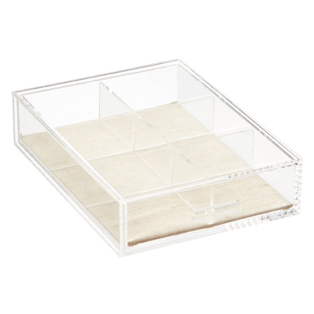 Cabinet Drawer Box Acrylic Storage Box Drawer Organizers Jewelry