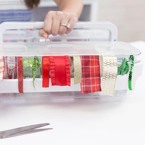 Playing with paper.: Ribbon Reel Storage Box