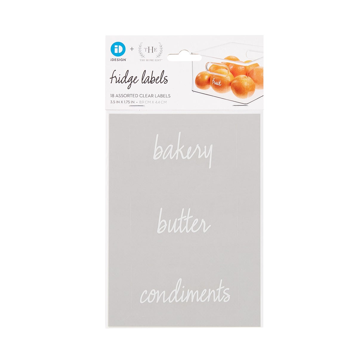 The Home Edit Fridge Labels Pkg/18 The Container Store