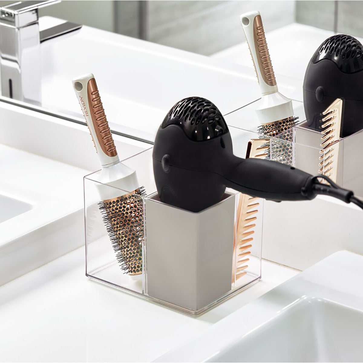 The Home Edit Space Saver Hair & Makeup Station Starter Kit