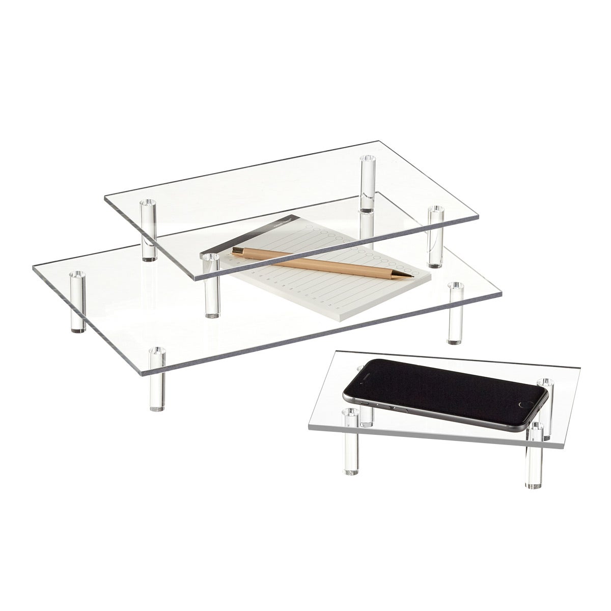 Acrylic Standing Risers