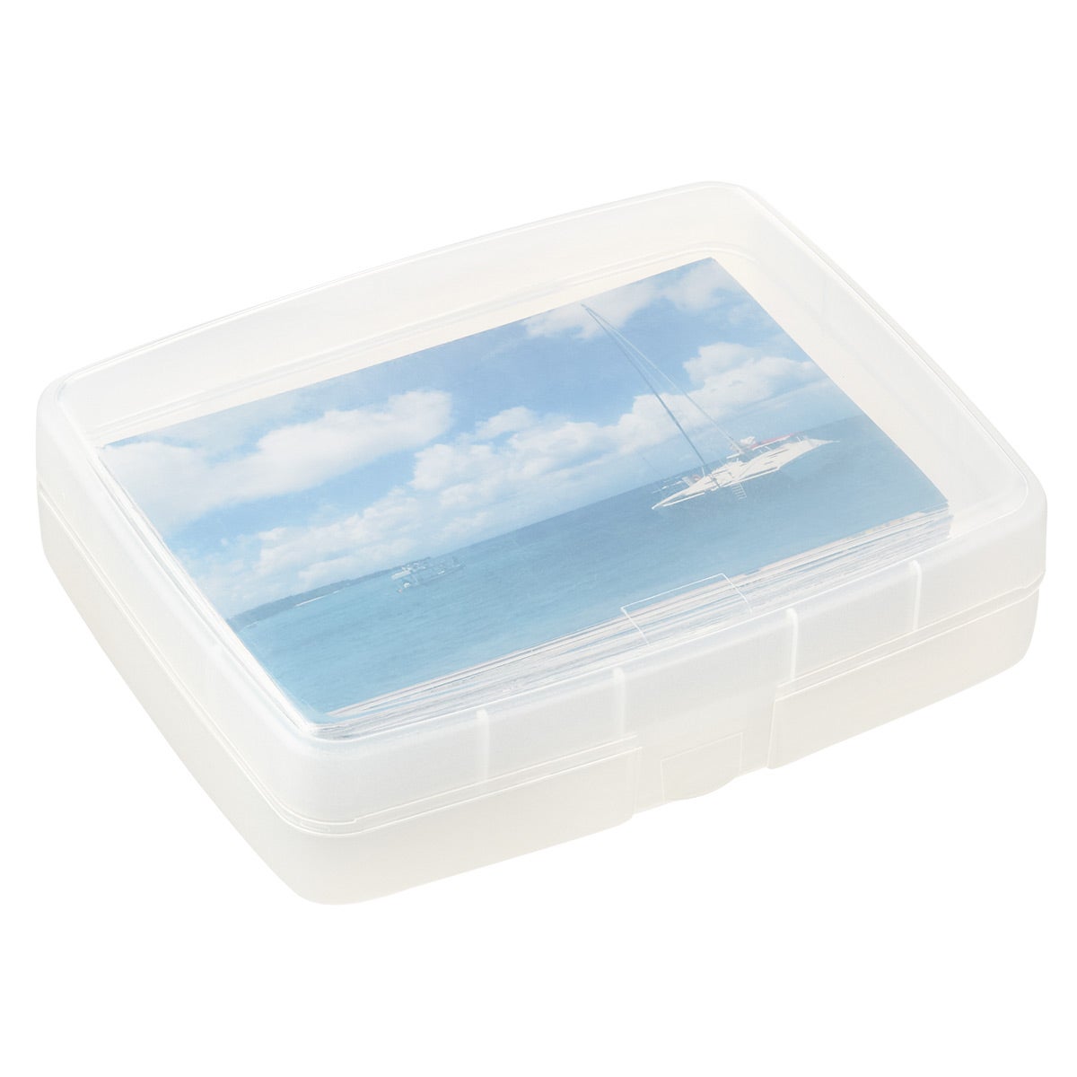 Plastic hinged 2025 box