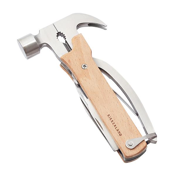 Kikkerland Key Chains - Wood & Stainless Steel Mini Hammer Multi-Tool -  Yahoo Shopping
