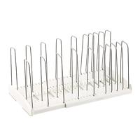 youCopia Expandable Cookware Rack White