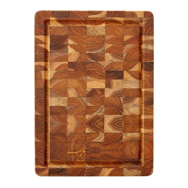End Grain Teak Cutting Board