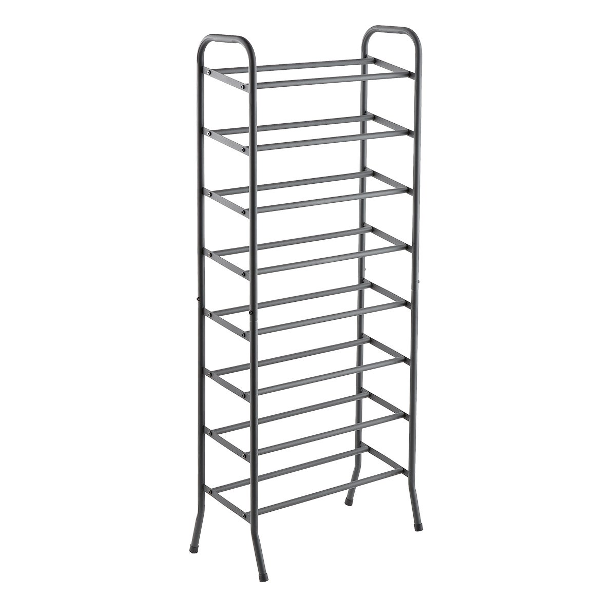 Dropship 8-Tier 2-Row Shoe Rack Organizer Stackable Free Standing