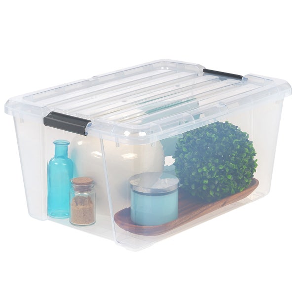 45 qt. Clear Tote  The Container Store