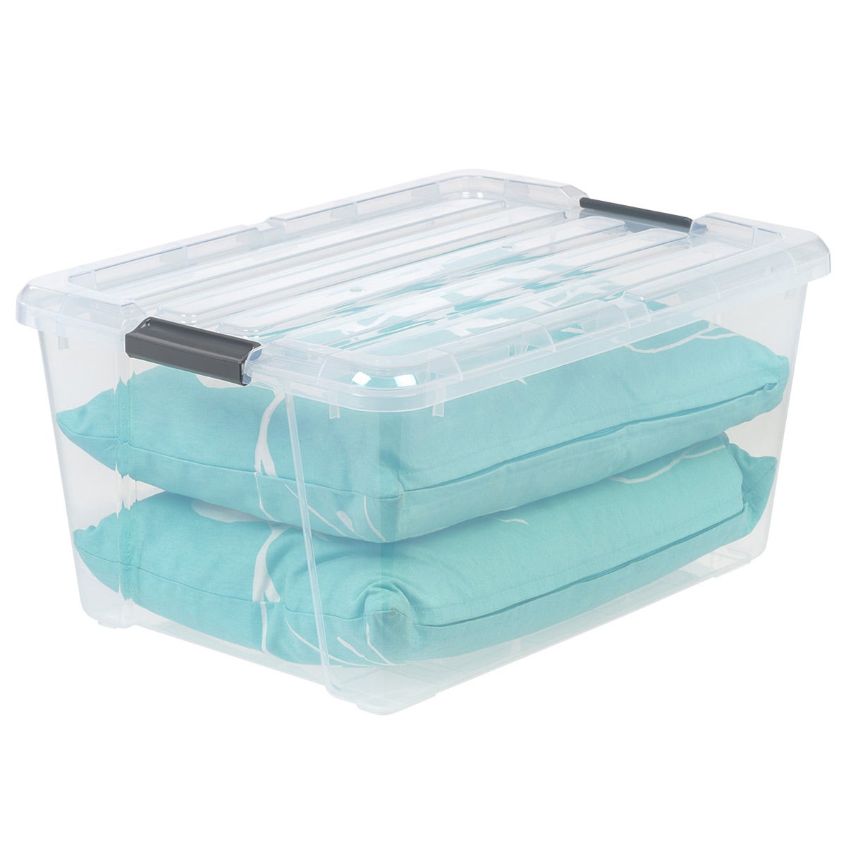 Buy Clear Plastic Storage Bin Tote Organizing Container with