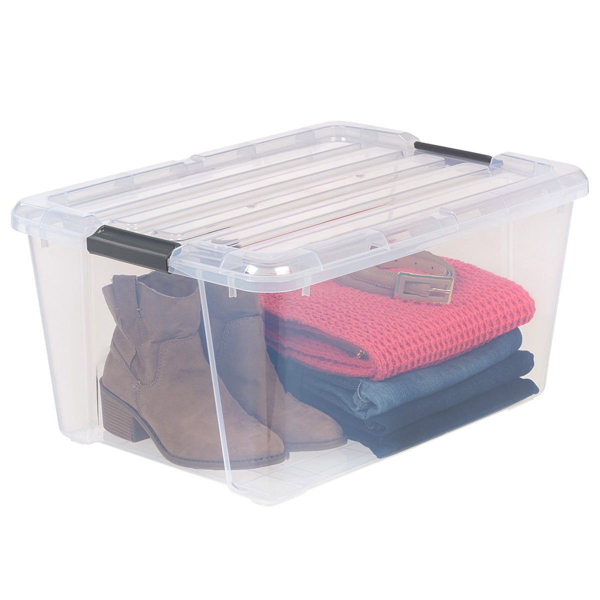 45 qt. Clear Tote