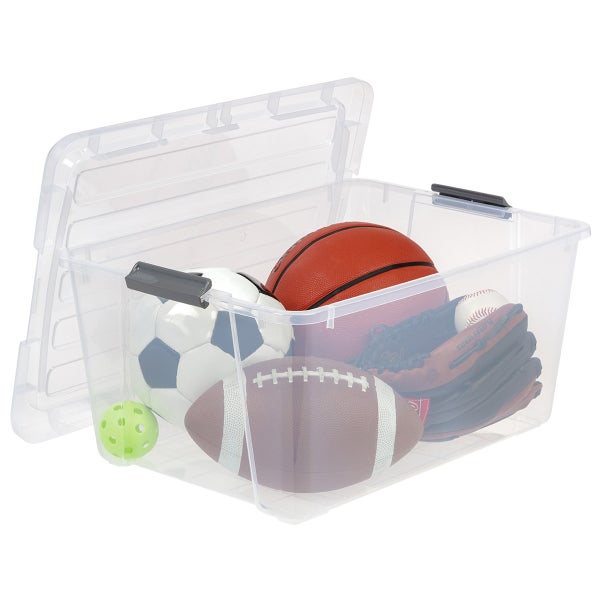 45 qt. Clear Tote