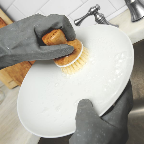 Full Circle Bubble Up Dish Soap Dispenser and Brush Set