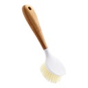 Full Circle White & Bamboo Be Good Dish Brush