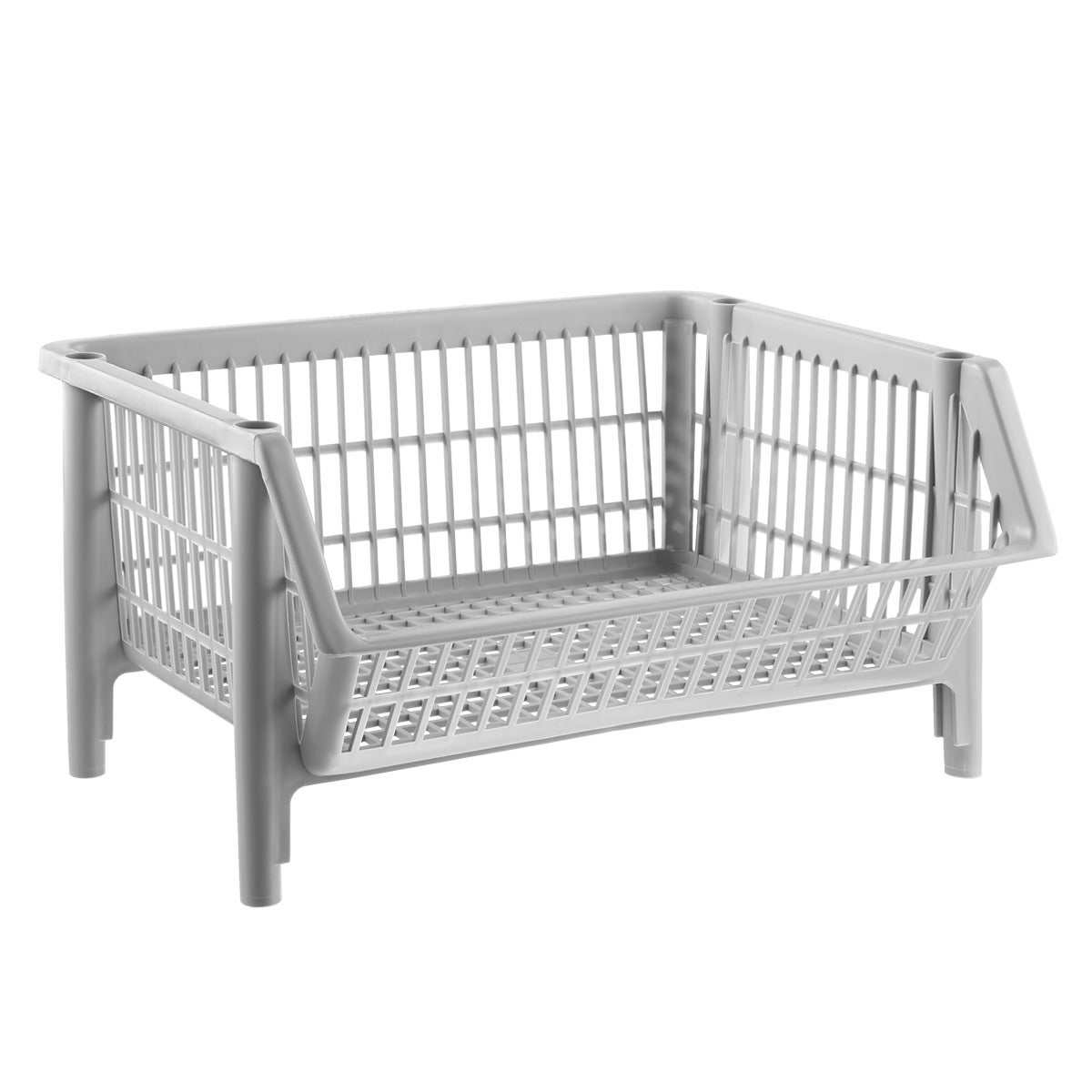 Storage & Organisation Baskets Grey Household Stackable organizer Pack