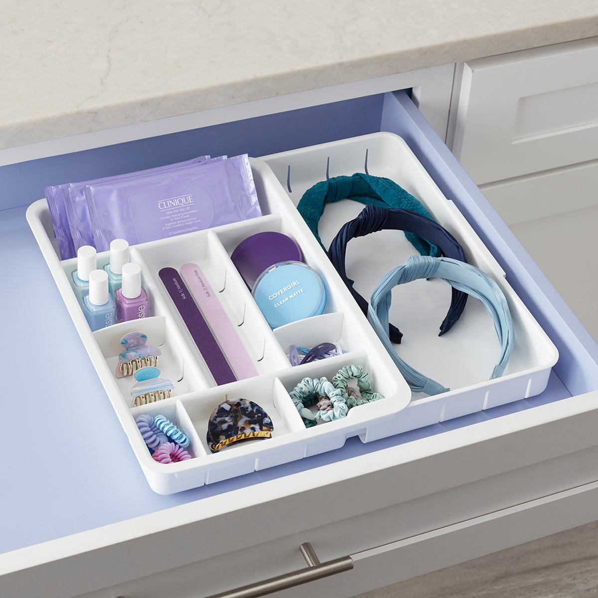 Vtopmart 25 Pezzi Sistema Organizer per cassetti ,4 Dimensioni Organizzatore Cassetti in