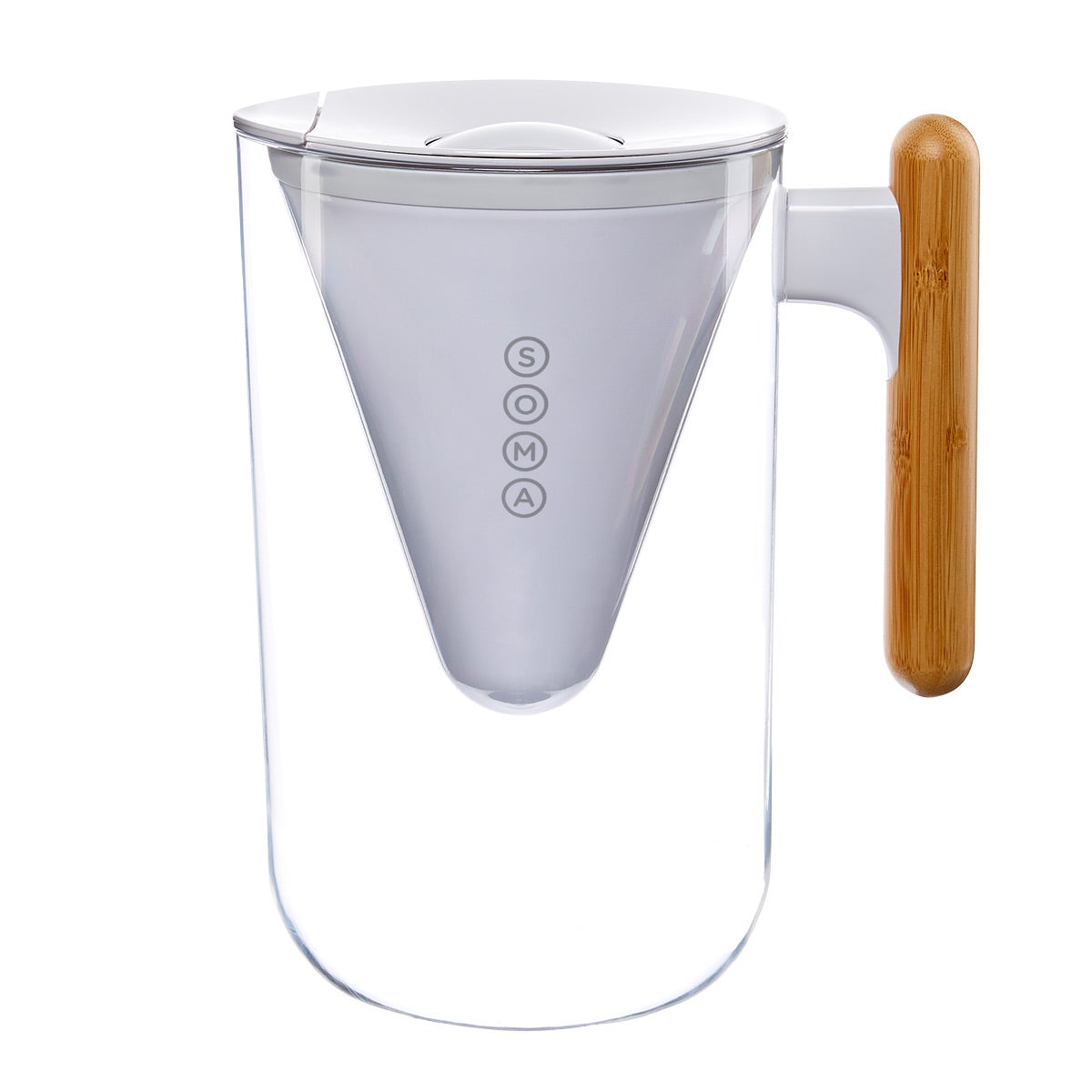 J&I 神水 soma water Soma 10 Cup Filtered Water Pitcher | The Container Store