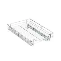 14" Commercial Roll-Out Drawer Chrome