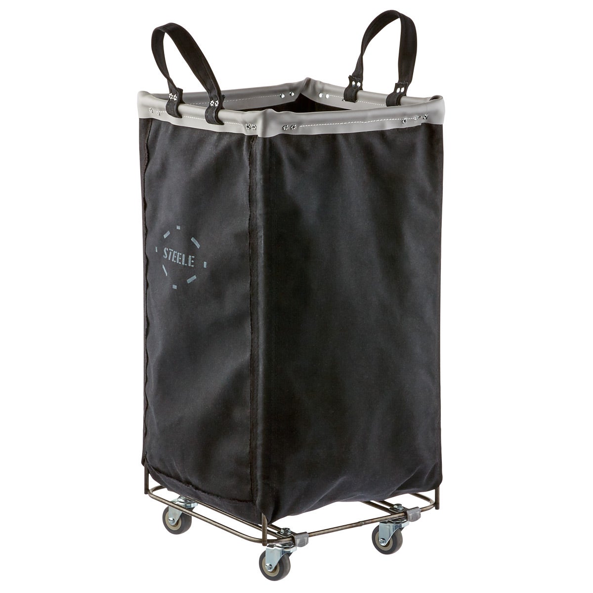 Steele Canvas Natural & Grey Squared Sorting Hamper