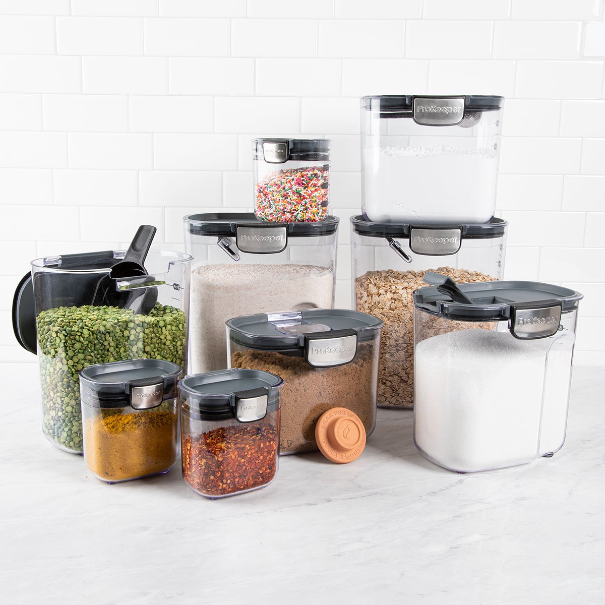 Prokeeper+ Storage Containers Set of Five