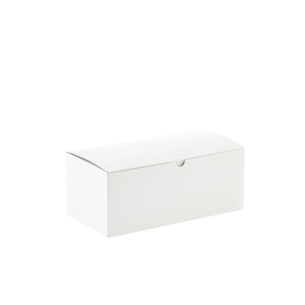 White 1-Piece Cube Gift Boxes