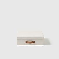 Marie Kondo Calm Letter Box Parchment White