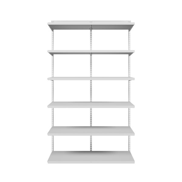 Elfa Décor 4' Basic Shelving Units for Anywhere