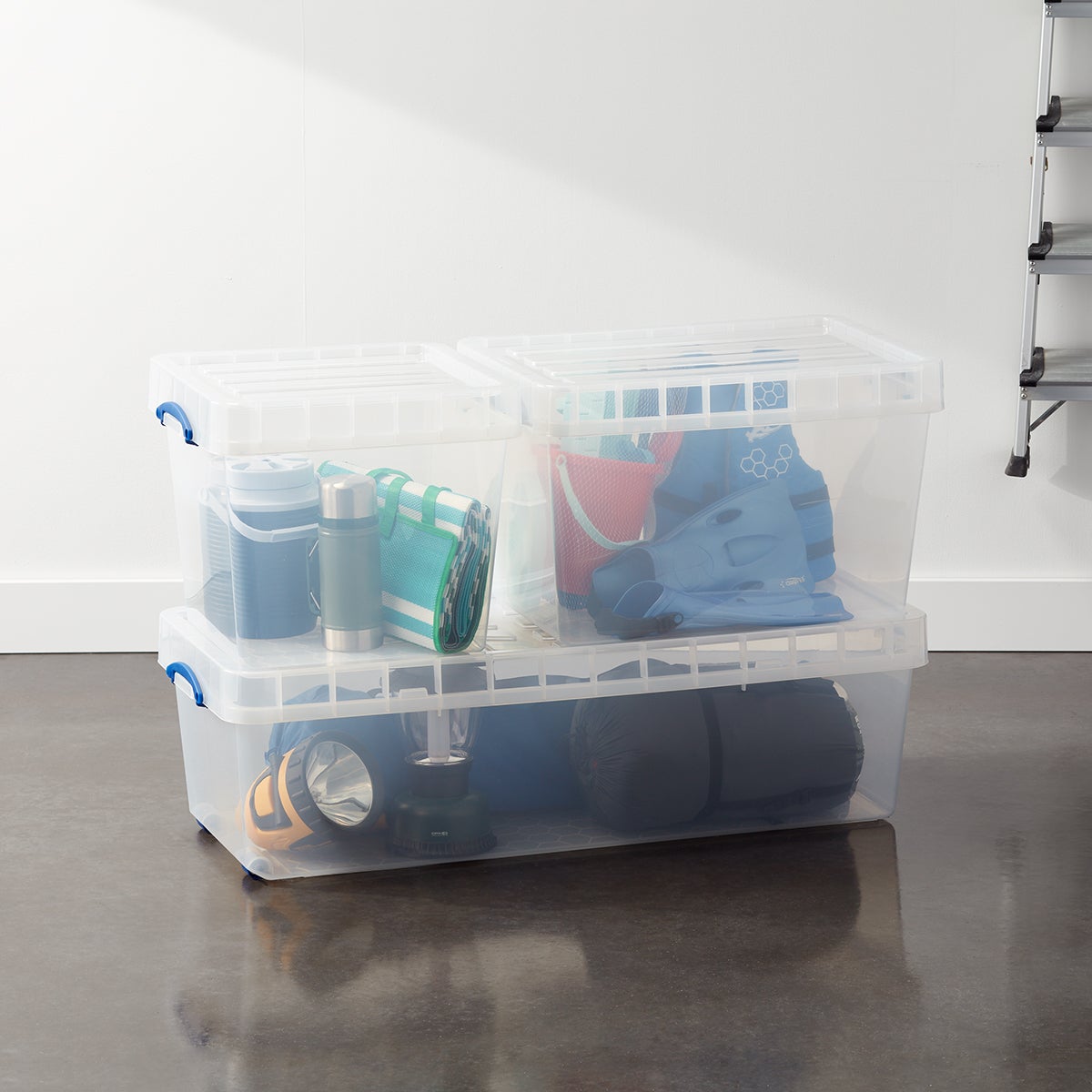 Premier Clear Stacking Totes