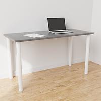 Elfa Desk Grey & White