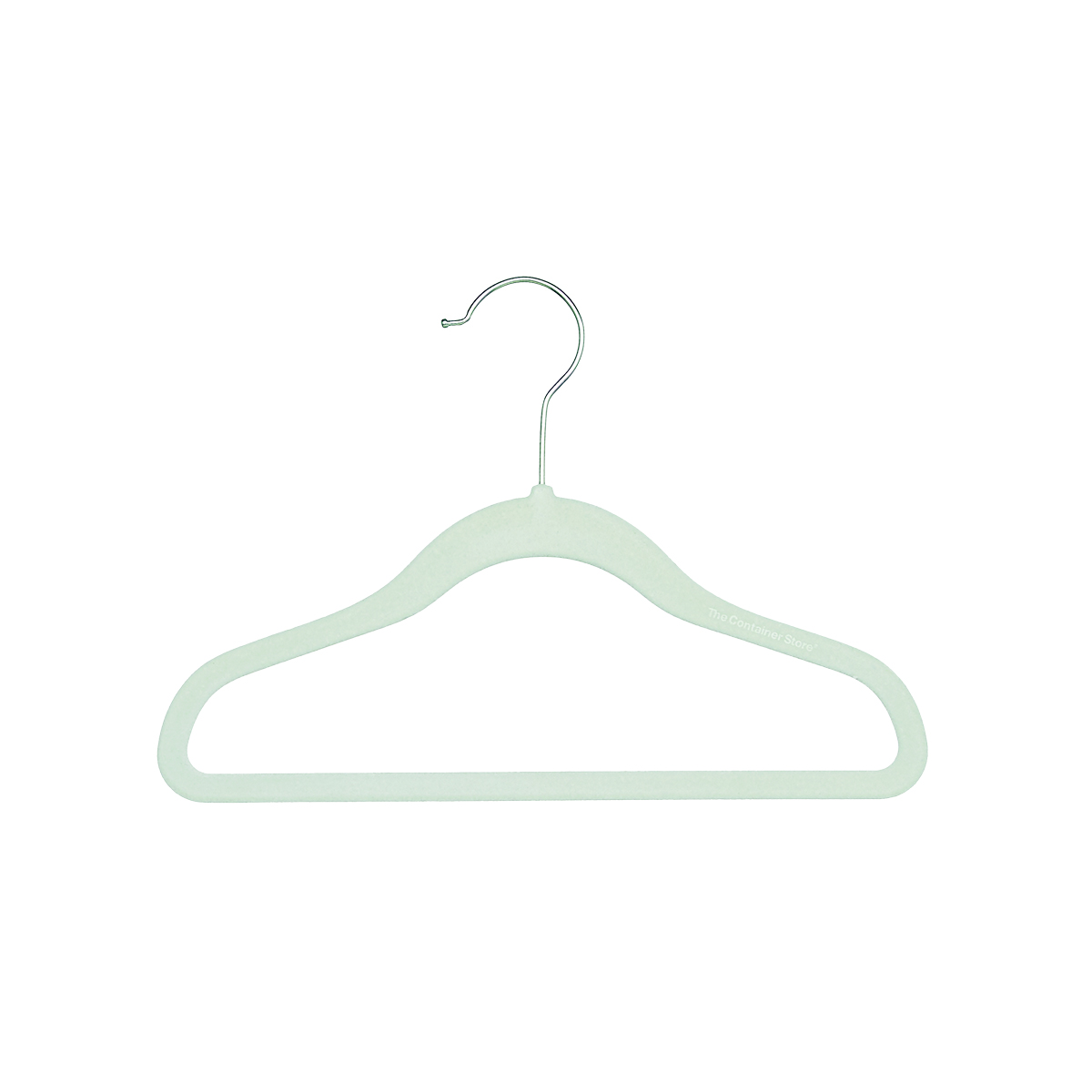 Kid's  Non-Slip Velvet Hangers Linen Pkg/40