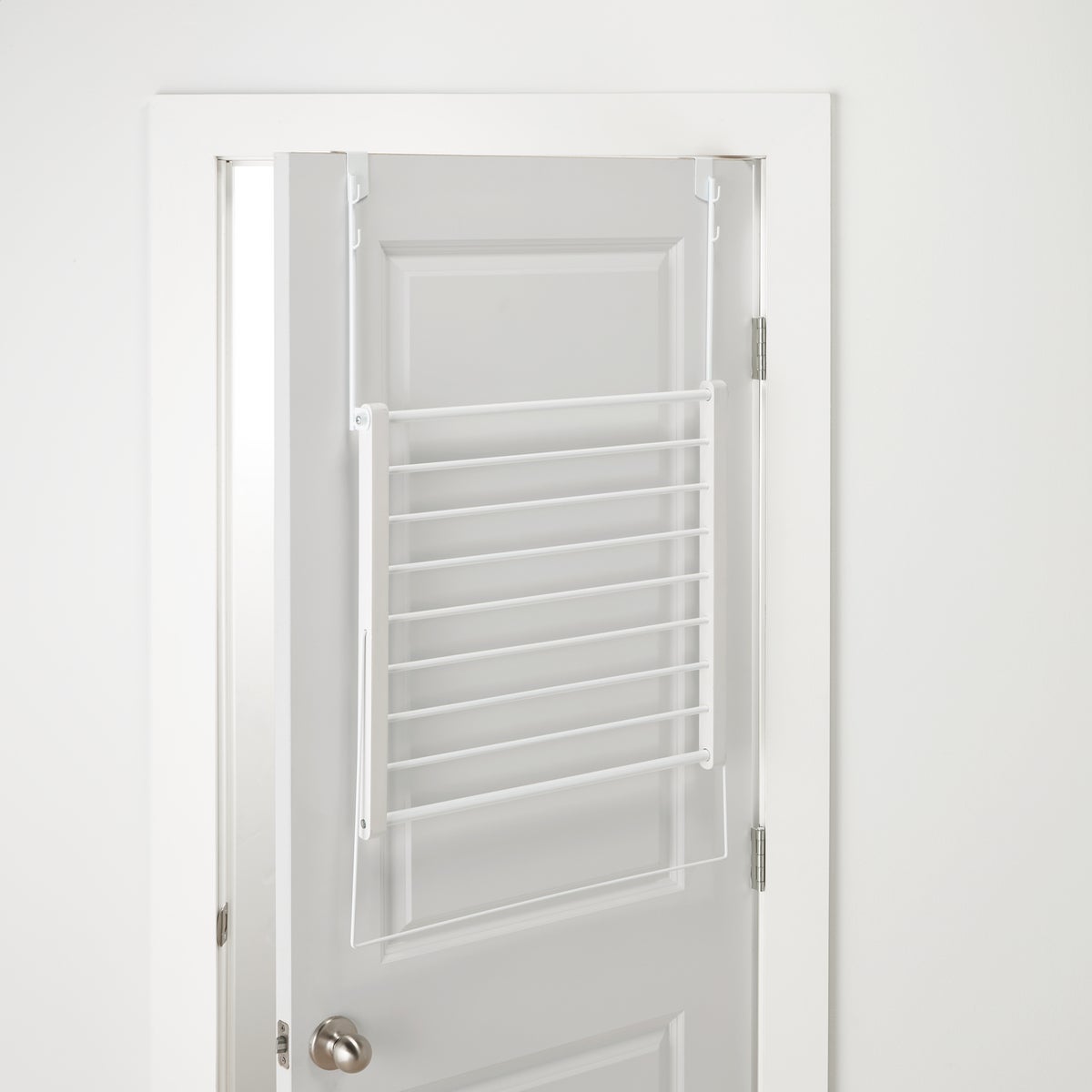 Over the Door White Drying Rack The Container Store