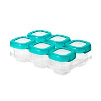 OXO 2 oz. Tot Silicone Baby Food Blocks Teal