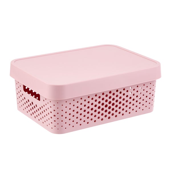 Curver Infinity Plastic Storage Boxes with Lids