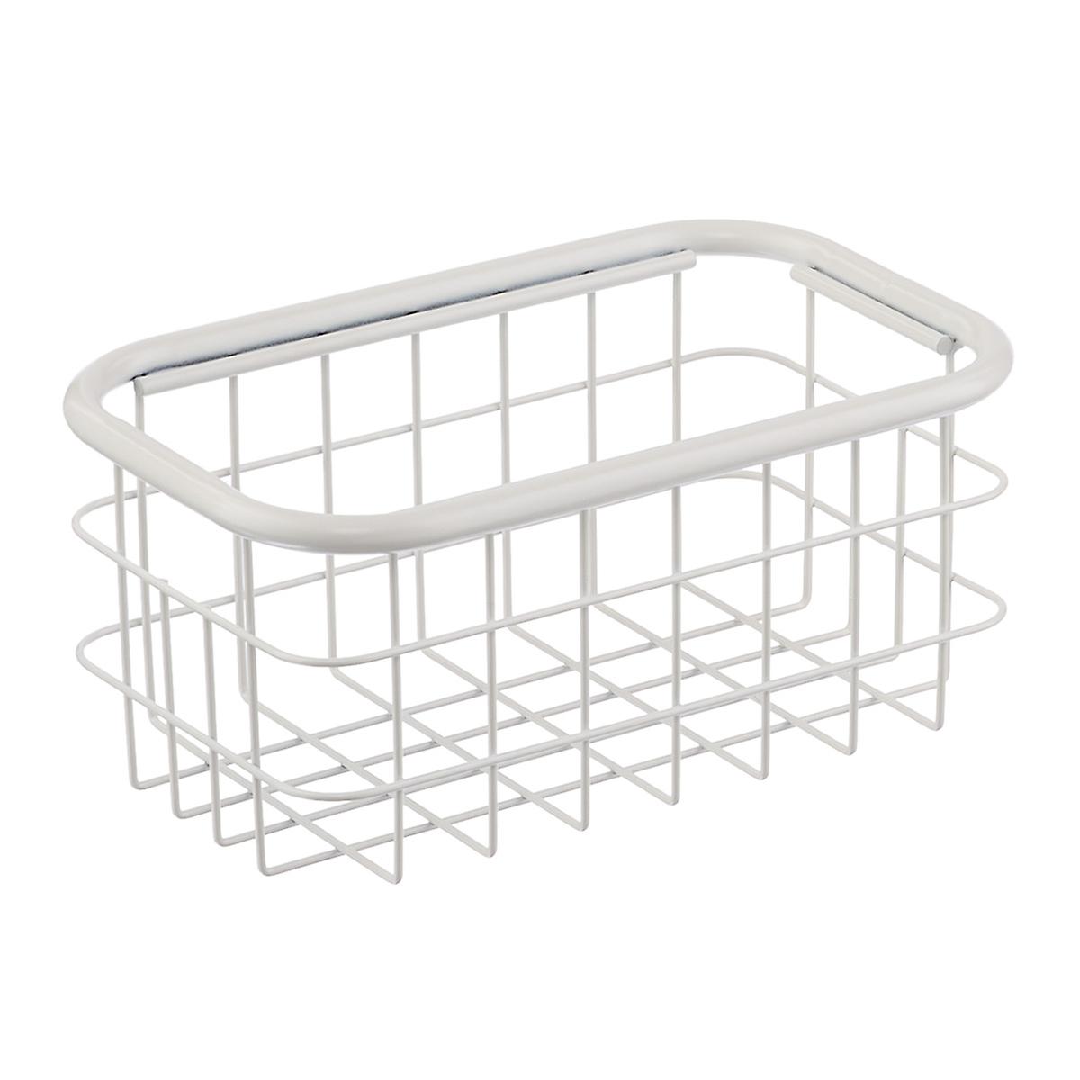 White Urban Stacking Wire Baskets The, Small Stacking Wire Shelves