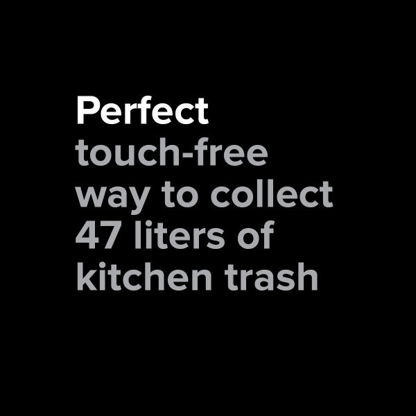 12.4 gal./47L Motion Sensor Trash Can