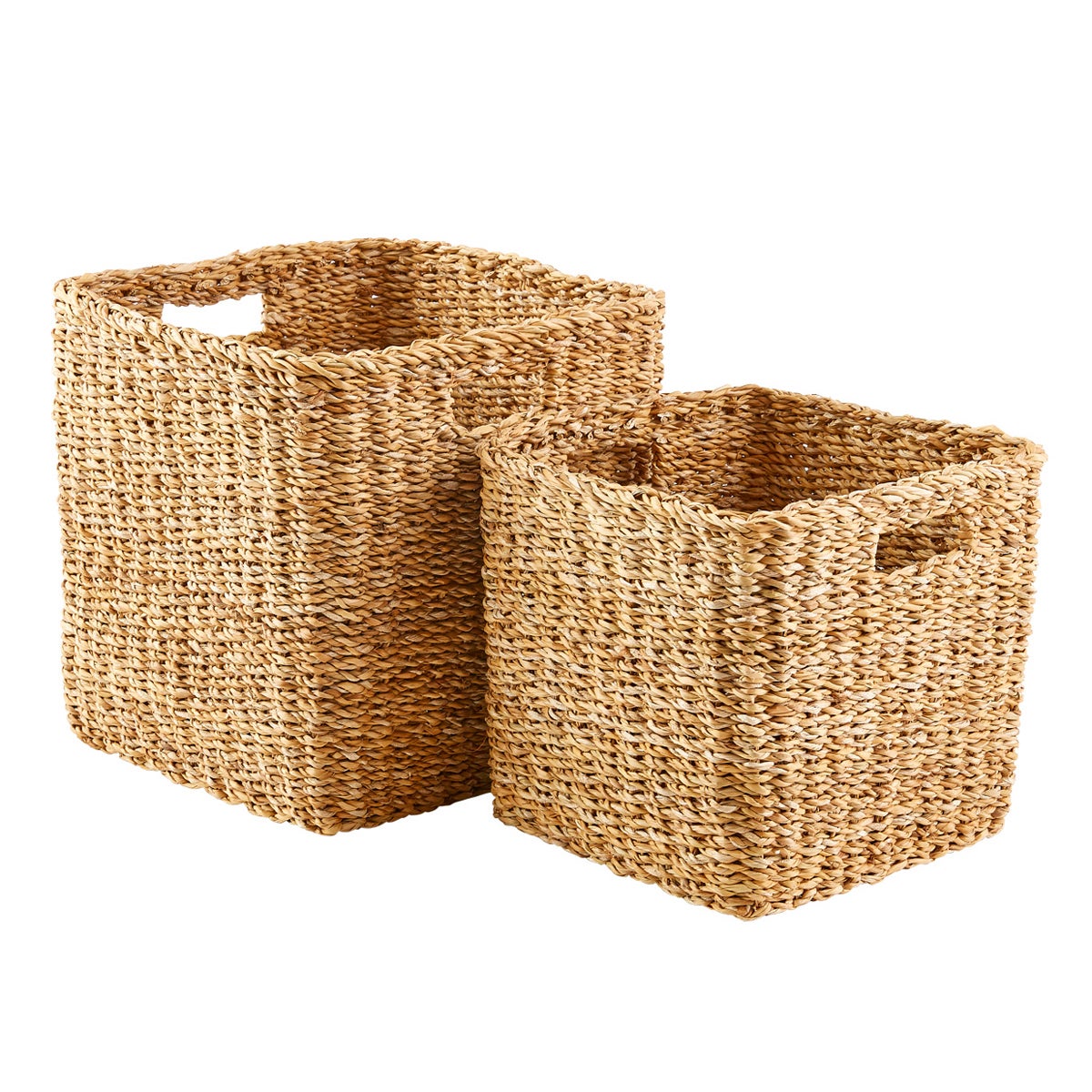 Holga Storage Cubes with Handles The Container Store