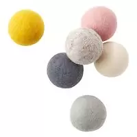 The Container Store Wool Dryer Balls Assorted Pkg/6