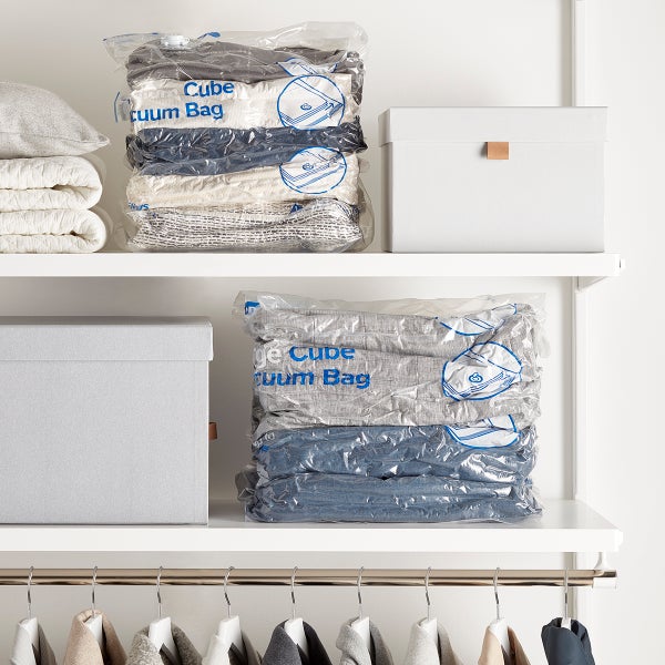 15 Jumbo Vacuum Storage Bags - Space Saver For Clothes, Blankets, Travel & Organizing