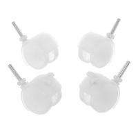 like-it like-it Casters White Set of 4