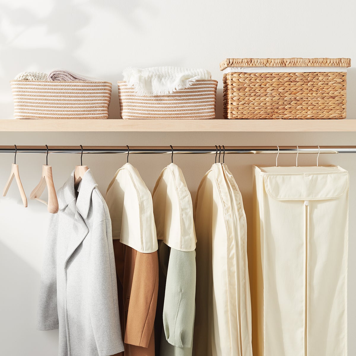 Clothes shop storage covers