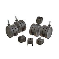 Elfa Classic Casters Black Set of 4