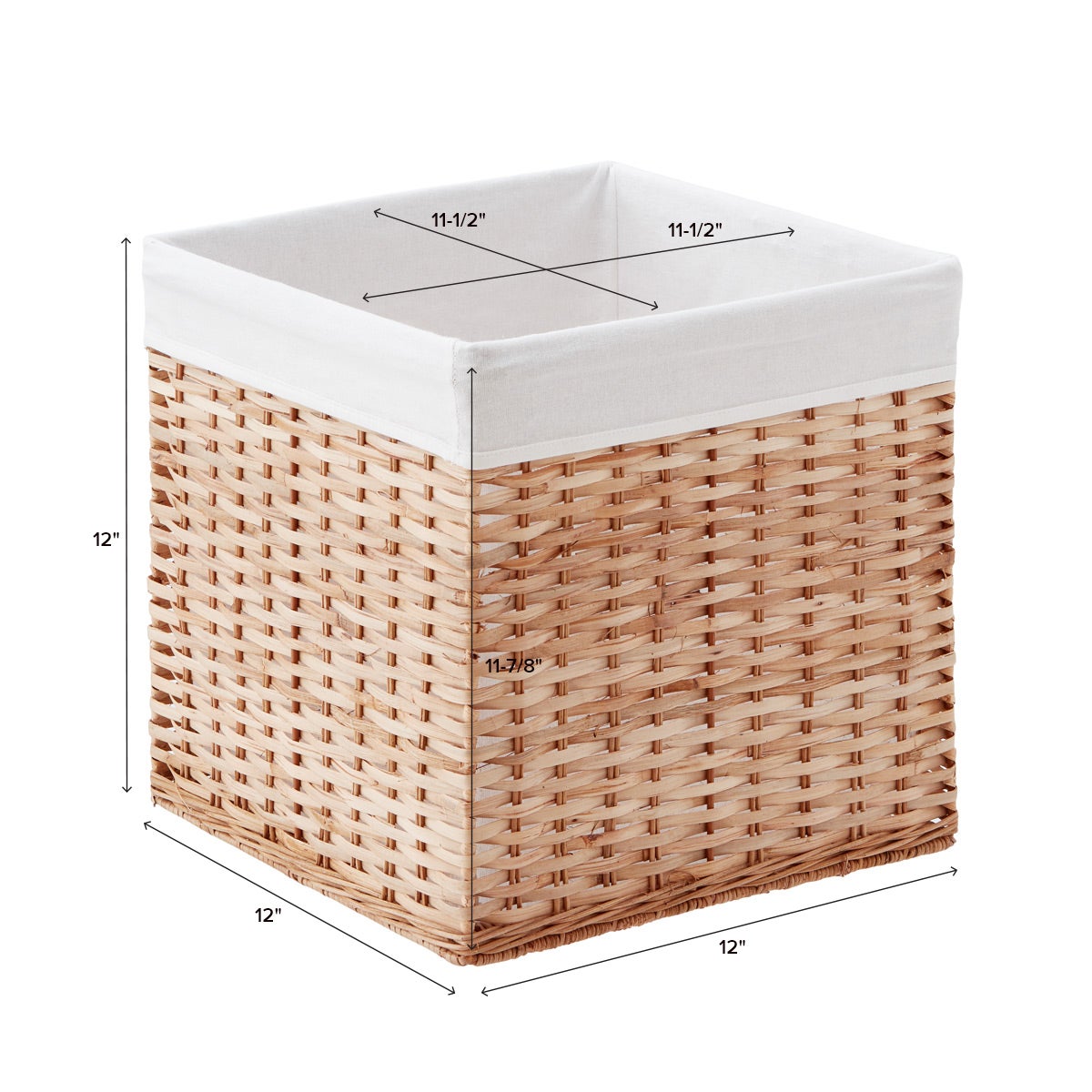 Natural Montauk Storage Cubes The Container Store