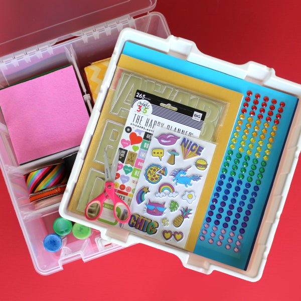 Sacoche De Rangement ArtBin Avec 2 Plateaux - Pour Paillettes, Fournitures Créatives - Neuf