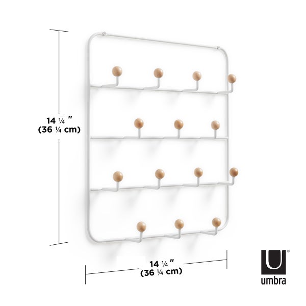 Umbra Estique 14-Hook Over the Door Rack