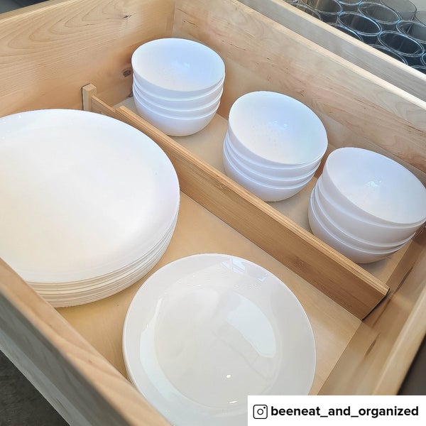 kitchen unique stackable drawer organizer bowl