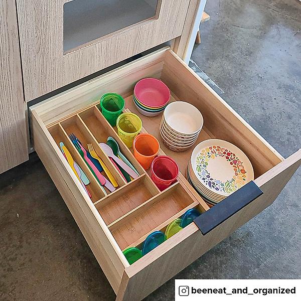 Bamboo Wood Crate Chest Freezer Wrap