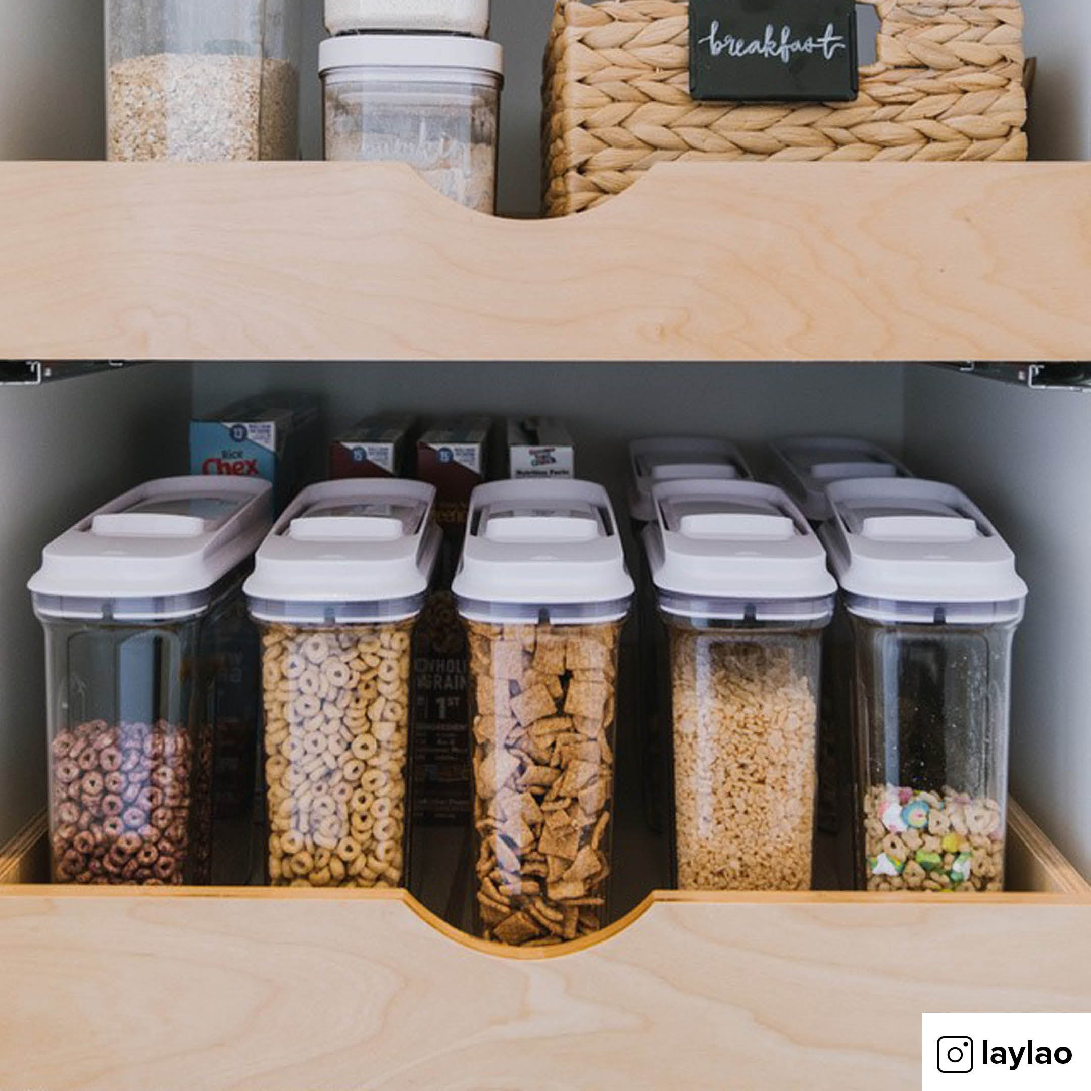 This Cereal Dispenser Set At Costco Is Perfect For Families