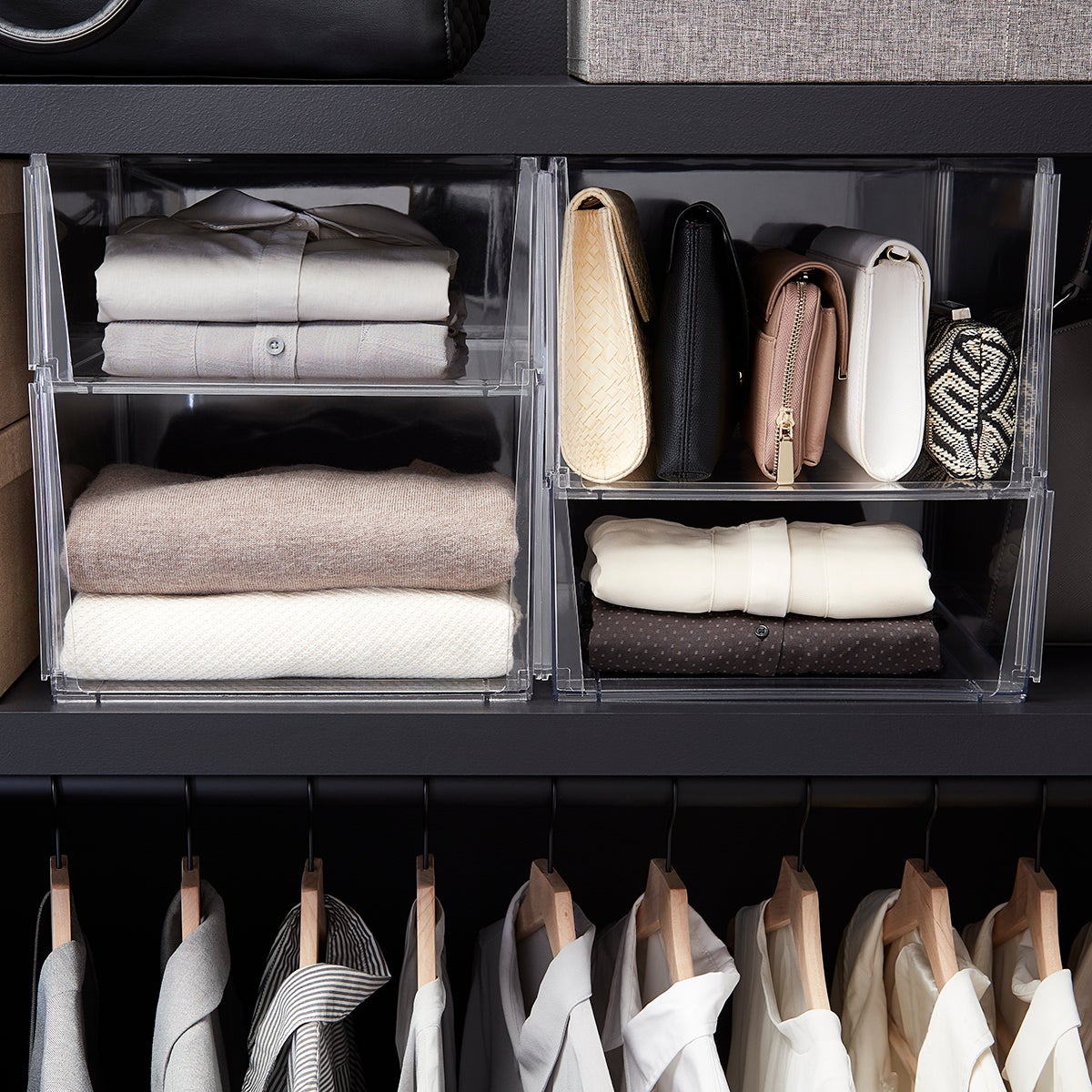 Organizing Closets with The Container Store